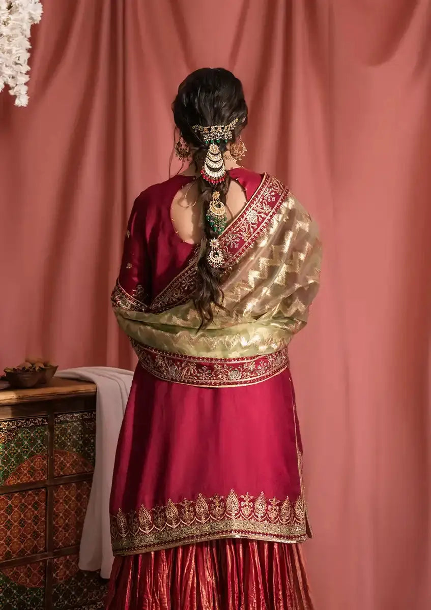 Aik Atelier | Wedding Festive 23 | LOOK 01 - Pakistani Designer Dress - by Aik Atelier | Type: Bridal - 100% Original at Saira Sultan