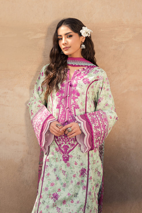 Zarposh | Shalamar Lawn | Rozalia - Pakistani Designer Dress - by Zarposh | Type: Luxury - 100% Original at Saira Sultan