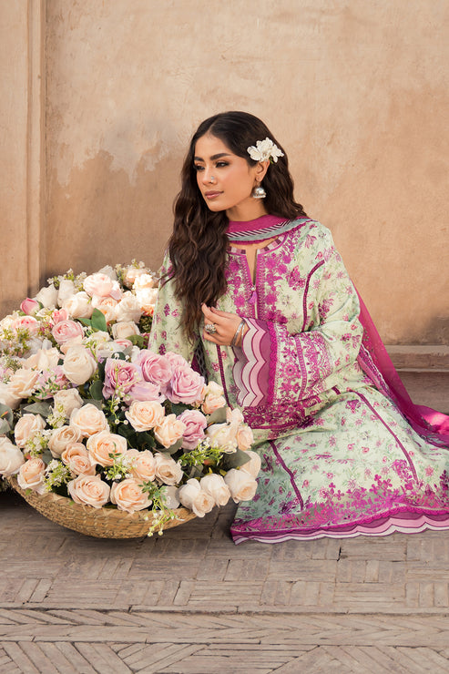 Zarposh | Shalamar Lawn | Rozalia - Pakistani Designer Dress - by Zarposh | Type: Luxury - 100% Original at Saira Sultan