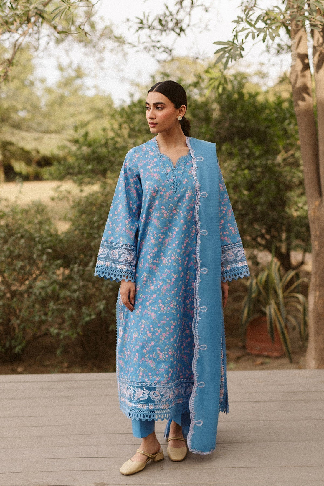 Ayzel | The Bare Minimum | Brielle XS Denium Blue Lawn
