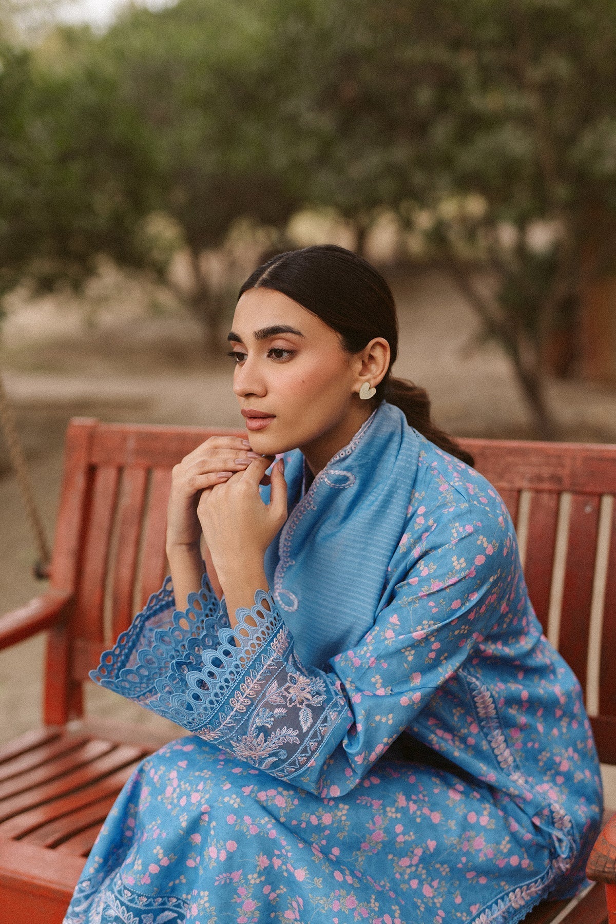 Ayzel | The Bare Minimum | Brielle M Denium Blue Lawn