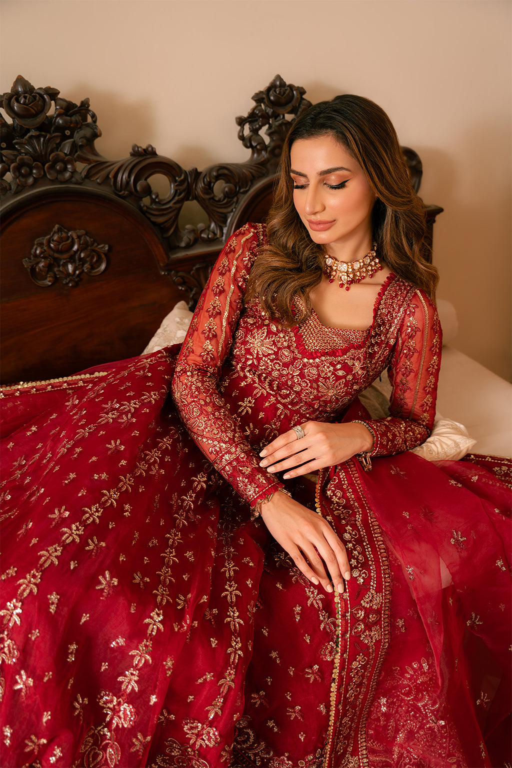 Ayzel | Solene Wedding Formals | Rose M Red Organza