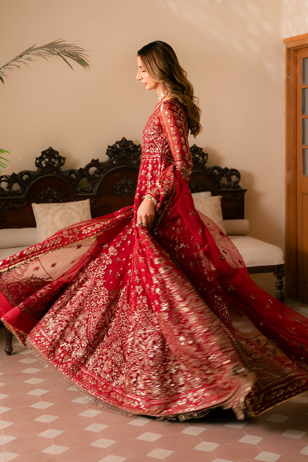 Ayzel | Solene Wedding Formals | Rose L Red Organza