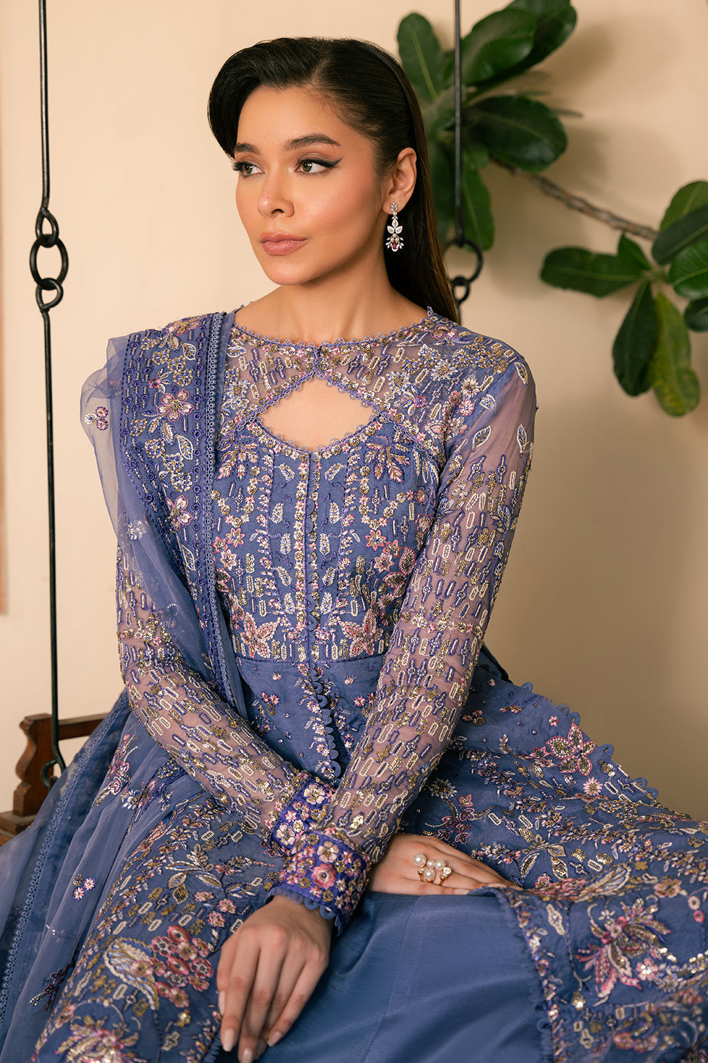 Ayzel | Solene Wedding Formals | Giselle M Sky Blue Organza