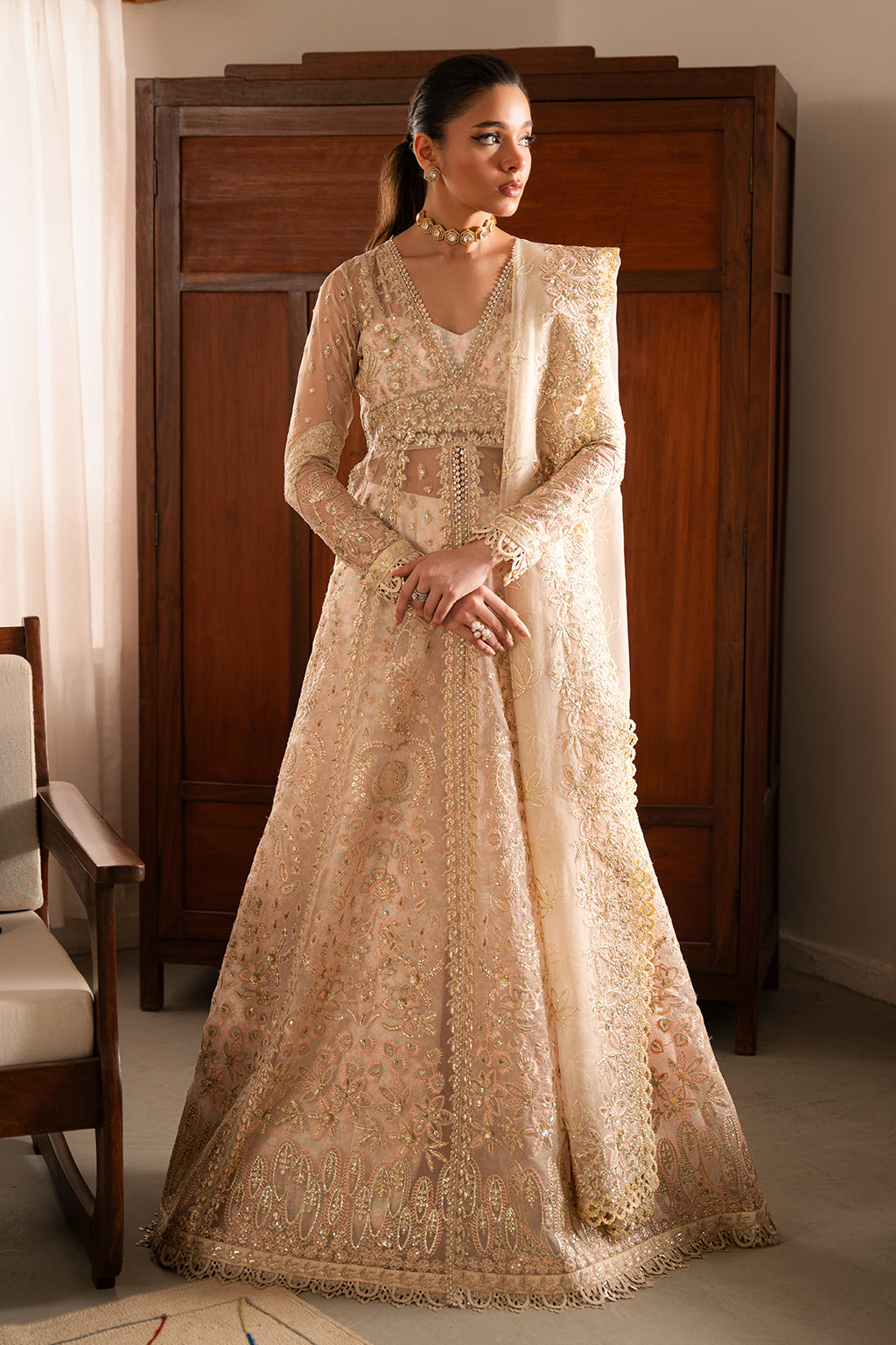 Ayzel | Solene Wedding Formals | Linnea XS Ivory Organza