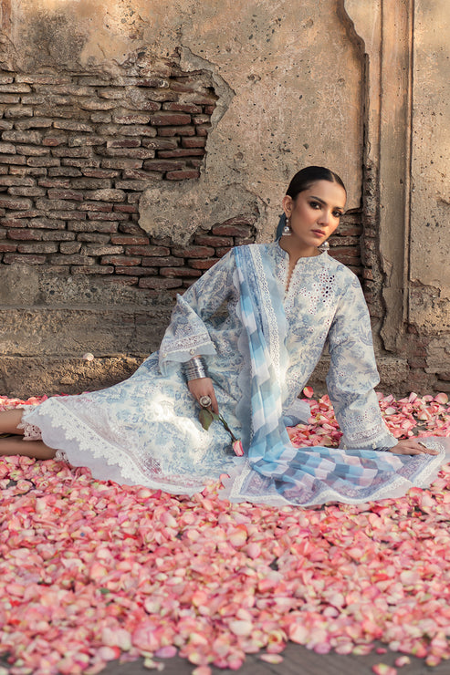 Zarposh | Shalamar Lawn | Mahveer - Pakistani Designer Dress - by Zarposh | Type: Luxury - 100% Original at Saira Sultan