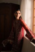 Ayzel | Solene Wedding Formals | Adva Custom Size Red Organza