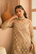 Ayzel | Panache Wedding Formals | Rusa XL Beige Organza