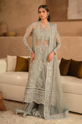 Ayzel | Panache Wedding Formals | Dasha XS Gray Organza