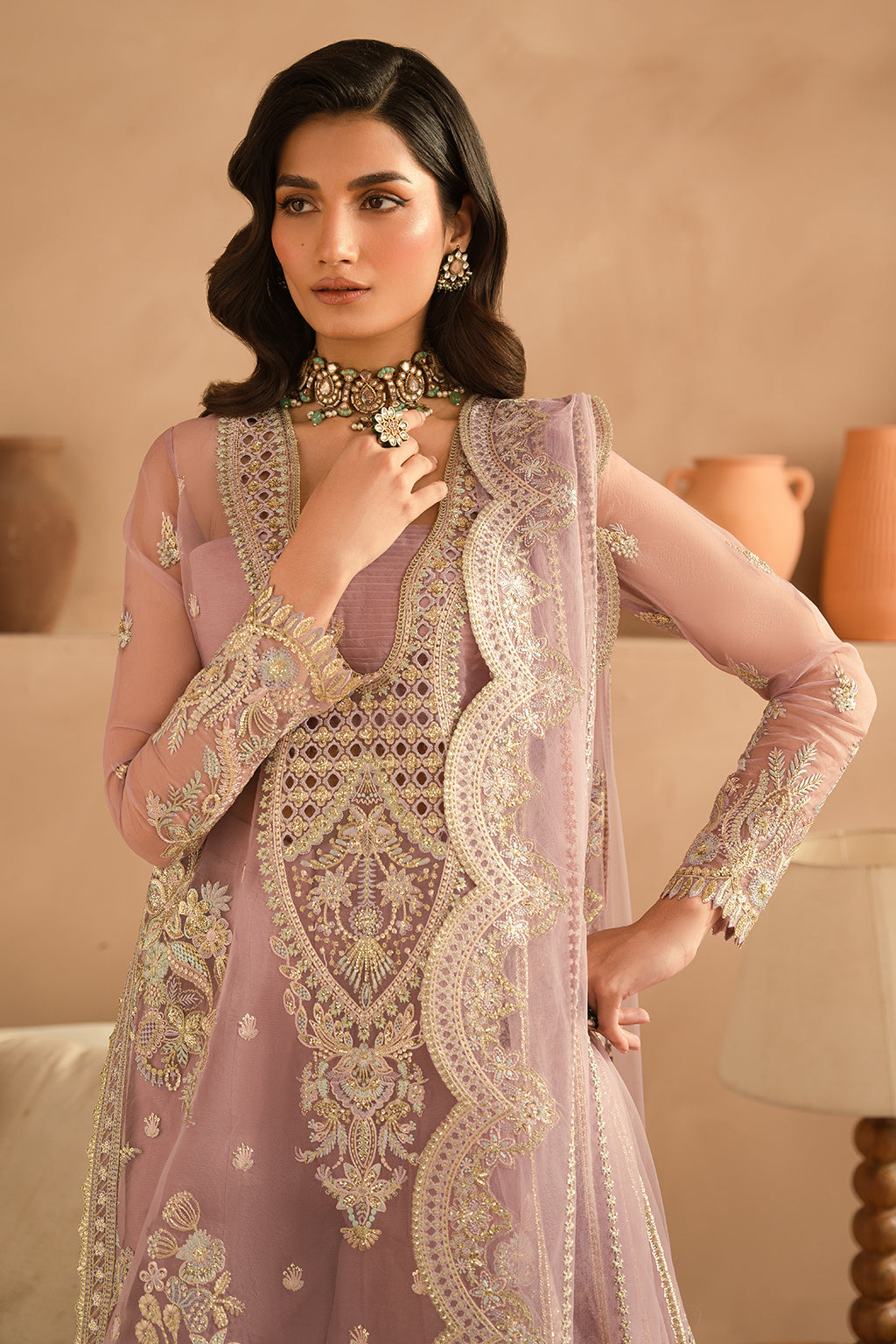 Ayzel | Panache Wedding Formals | Maura L Lilac Organza