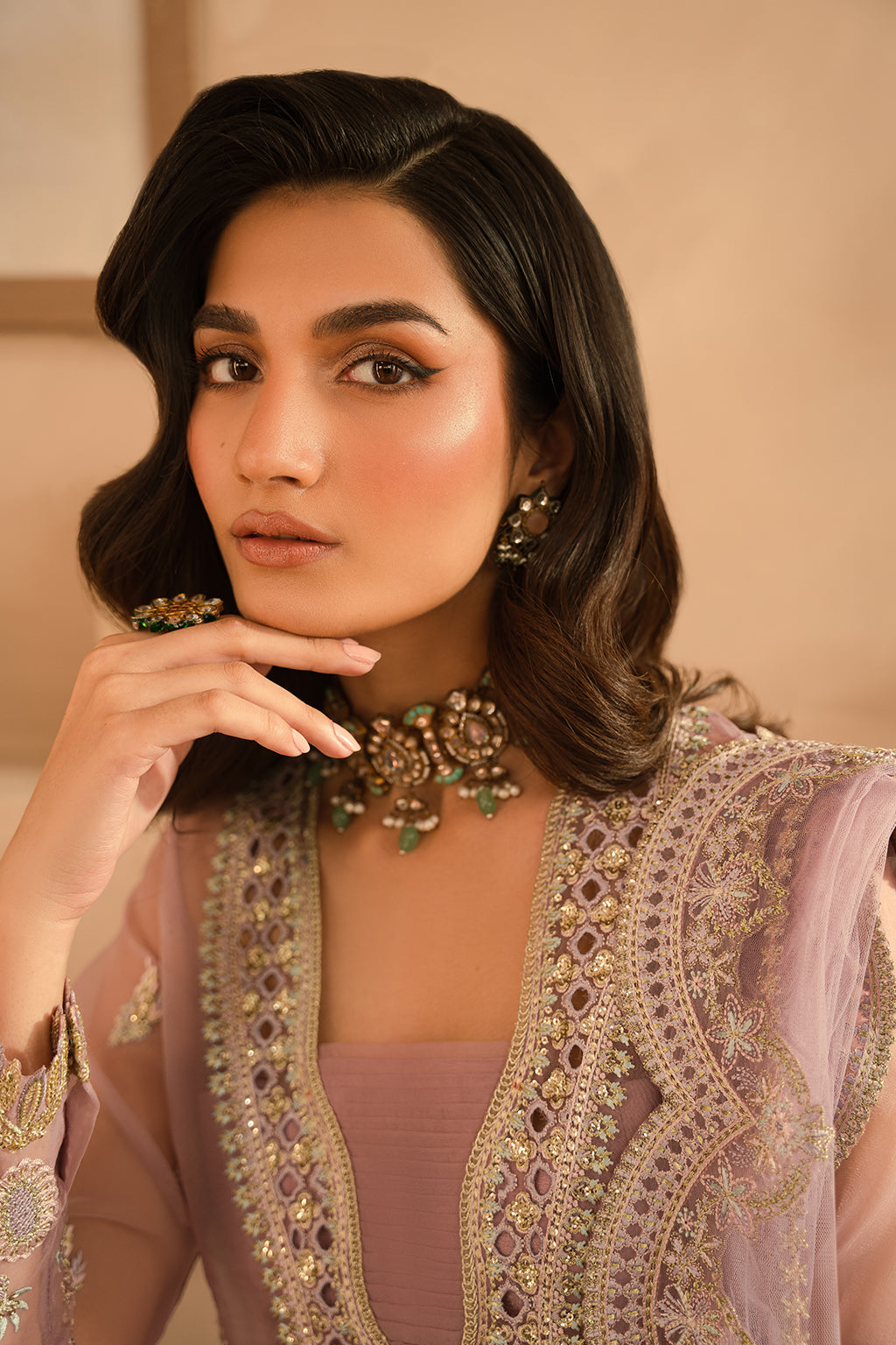 Ayzel | Panache Wedding Formals | Maura M Lilac Organza
