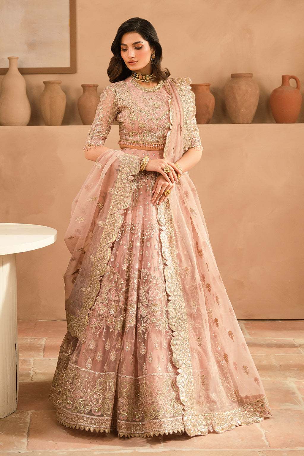 Ayzel | Panache Wedding Formals | Jelena XL Pink Net