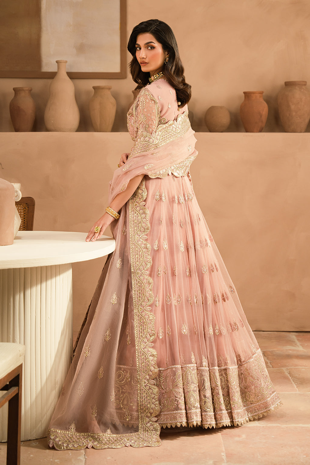 Ayzel | Panache Wedding Formals | Jelena XS Pink Net