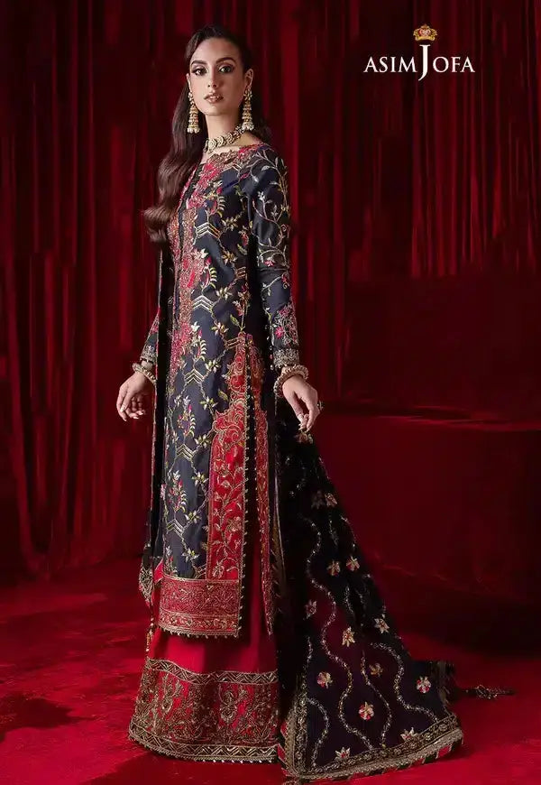 Asim Jofa | Bekhudi Luxury Chiffon 23 | AJBK-02 - Pakistani Designer Dress - by Asim Jofa | Type: Bridal - 100% Original at Saira Sultan
