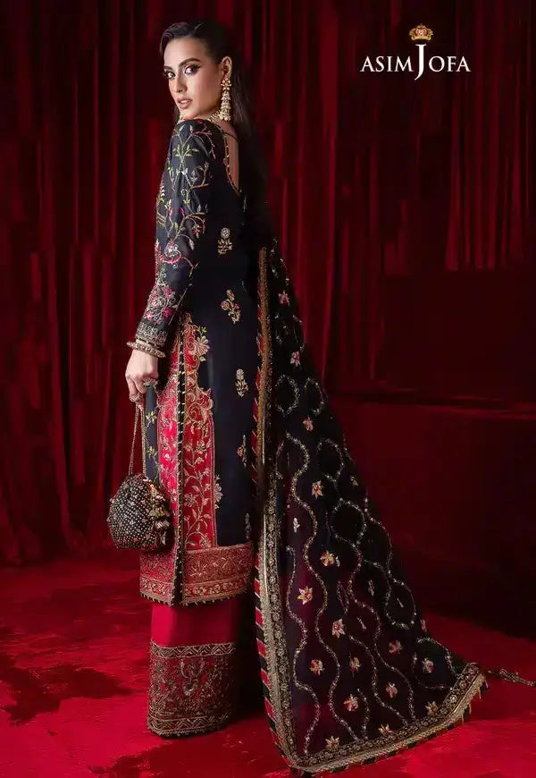 Asim Jofa | Bekhudi Luxury Chiffon 23 | AJBK-02 - Pakistani Designer Dress - by Asim Jofa | Type: Bridal - 100% Original at Saira Sultan
