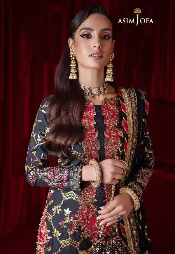 Asim Jofa | Bekhudi Luxury Chiffon 23 | AJBK-02 - Pakistani Designer Dress - by Asim Jofa | Type: Bridal - 100% Original at Saira Sultan