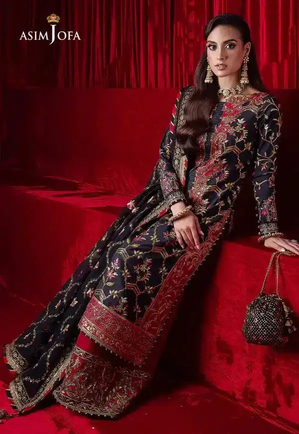 Asim Jofa | Bekhudi Luxury Chiffon 23 | AJBK-02 - Pakistani Designer Dress - by Asim Jofa | Type: Bridal - 100% Original at Saira Sultan