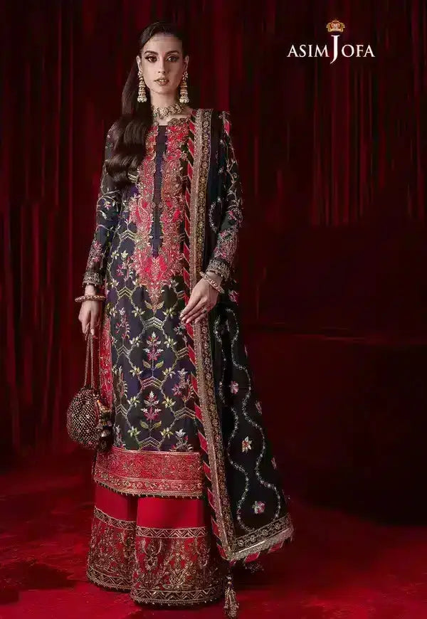 Asim Jofa | Bekhudi Luxury Chiffon 23 | AJBK-02 - Pakistani Designer Dress - by Asim Jofa | Type: Bridal - 100% Original at Saira Sultan