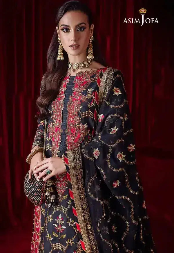 Asim Jofa | Bekhudi Luxury Chiffon 23 | AJBK-02 - Pakistani Designer Dress - by Asim Jofa | Type: Bridal - 100% Original at Saira Sultan