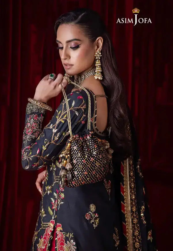 Asim Jofa | Bekhudi Luxury Chiffon 23 | AJBK-02 - Pakistani Designer Dress - by Asim Jofa | Type: Bridal - 100% Original at Saira Sultan