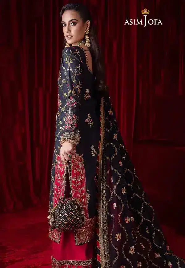 Asim Jofa | Bekhudi Luxury Chiffon 23 | AJBK-02 - Pakistani Designer Dress - by Asim Jofa | Type: Bridal - 100% Original at Saira Sultan