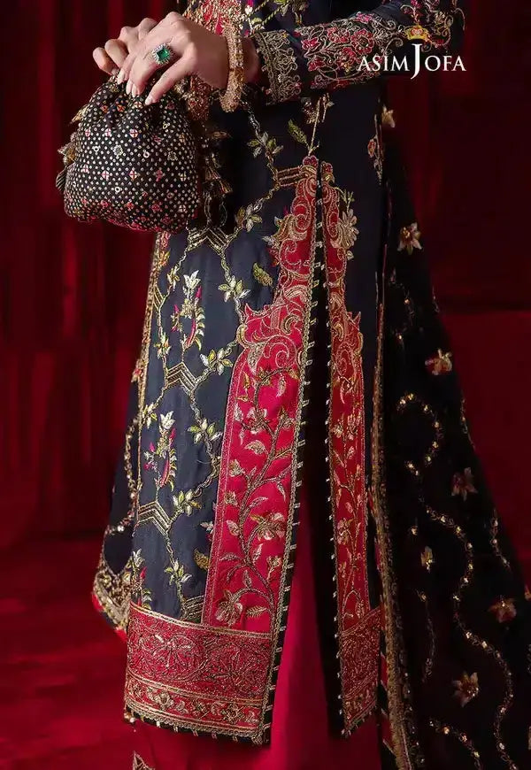 Asim Jofa | Bekhudi Luxury Chiffon 23 | AJBK-02 - Pakistani Designer Dress - by Asim Jofa | Type: Bridal - 100% Original at Saira Sultan