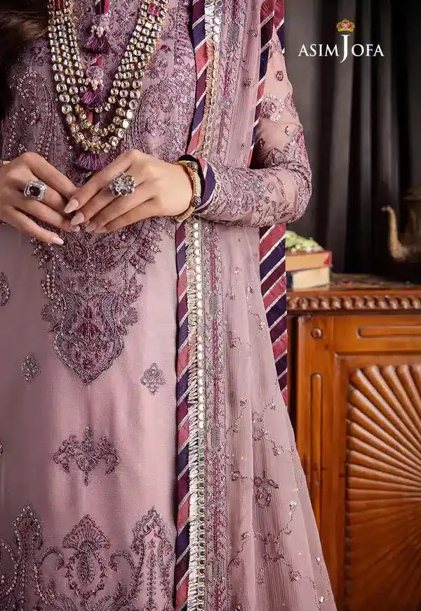 Asim Jofa | Bekhudi Luxury Chiffon 23 | AJBK-04 - Pakistani Designer Dress - by Asim Jofa | Type: Bridal - 100% Original at Saira Sultan