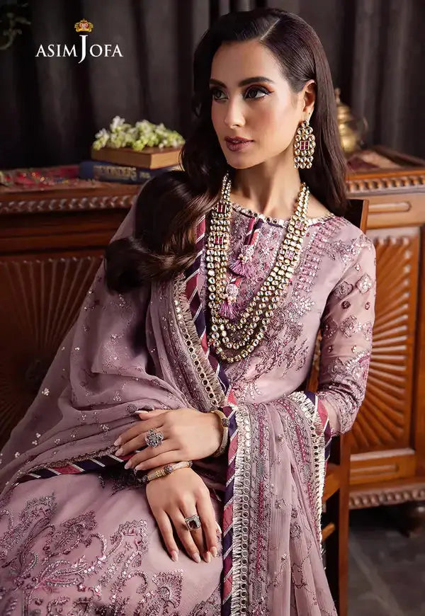 Asim Jofa | Bekhudi Luxury Chiffon 23 | AJBK-04 - Pakistani Designer Dress - by Asim Jofa | Type: Bridal - 100% Original at Saira Sultan