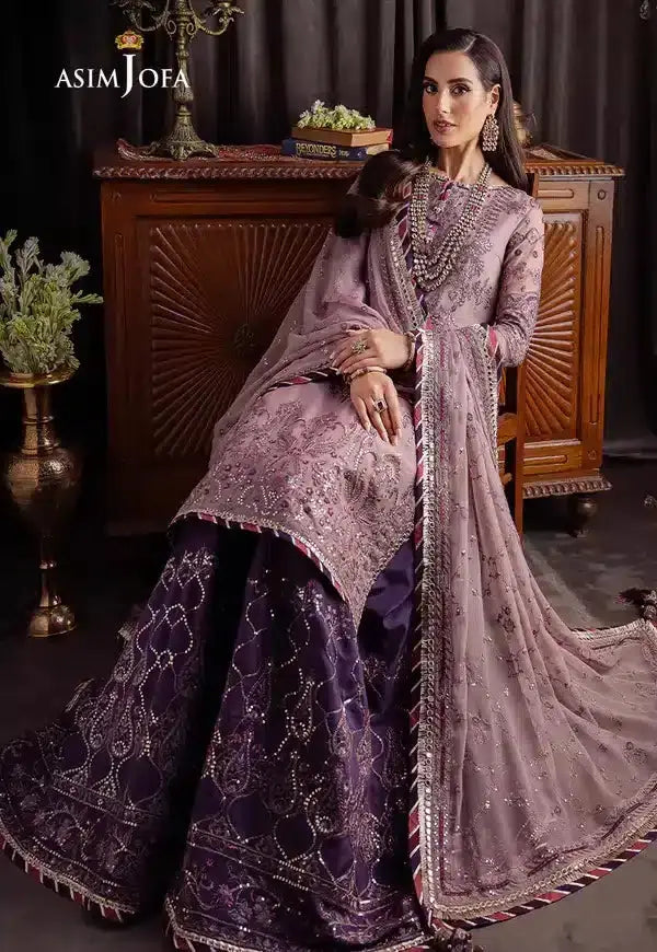 Asim Jofa | Bekhudi Luxury Chiffon 23 | AJBK-04 - Pakistani Designer Dress - by Asim Jofa | Type: Bridal - 100% Original at Saira Sultan