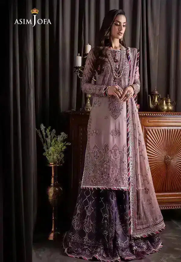 Asim Jofa | Bekhudi Luxury Chiffon 23 | AJBK-04 - Pakistani Designer Dress - by Asim Jofa | Type: Bridal - 100% Original at Saira Sultan