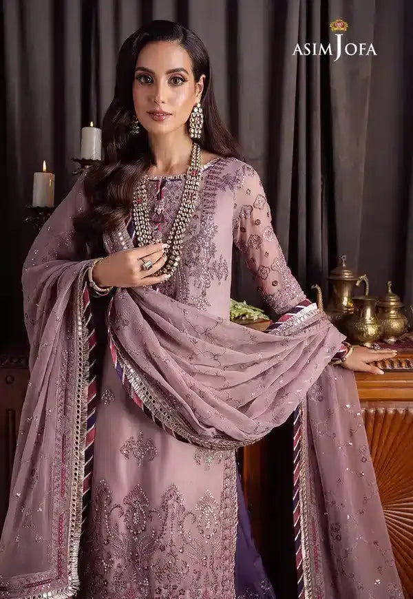 Asim Jofa | Bekhudi Luxury Chiffon 23 | AJBK-04 - Pakistani Designer Dress - by Asim Jofa | Type: Bridal - 100% Original at Saira Sultan