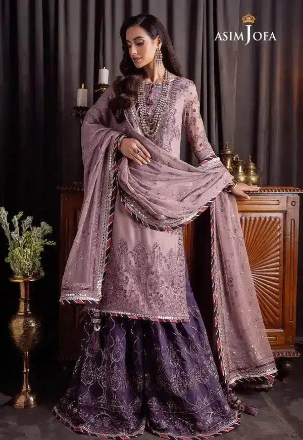 Asim Jofa | Bekhudi Luxury Chiffon 23 | AJBK-04 - Pakistani Designer Dress - by Asim Jofa | Type: Bridal - 100% Original at Saira Sultan