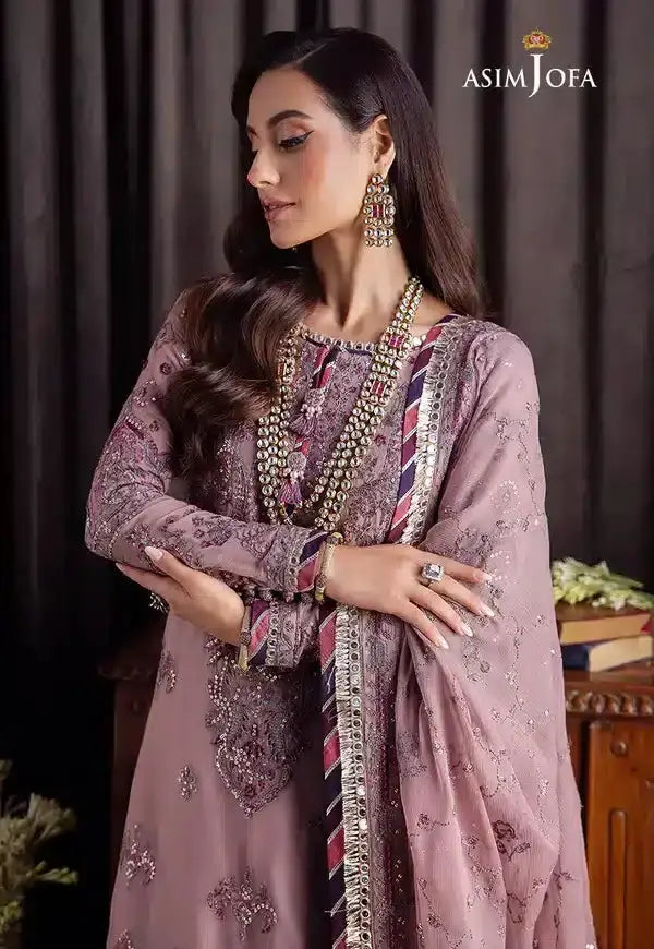 Asim Jofa | Bekhudi Luxury Chiffon 23 | AJBK-04 - Pakistani Designer Dress - by Asim Jofa | Type: Bridal - 100% Original at Saira Sultan