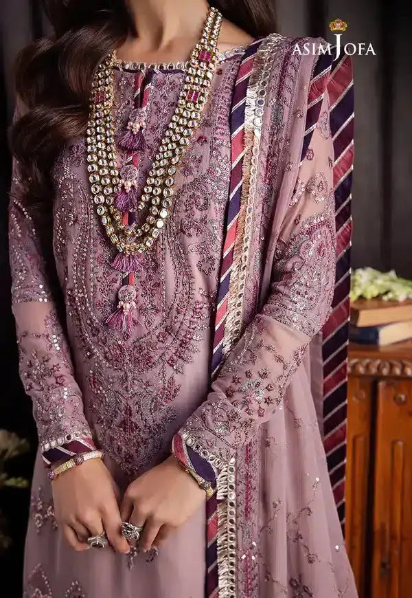 Asim Jofa | Bekhudi Luxury Chiffon 23 | AJBK-04 - Pakistani Designer Dress - by Asim Jofa | Type: Bridal - 100% Original at Saira Sultan