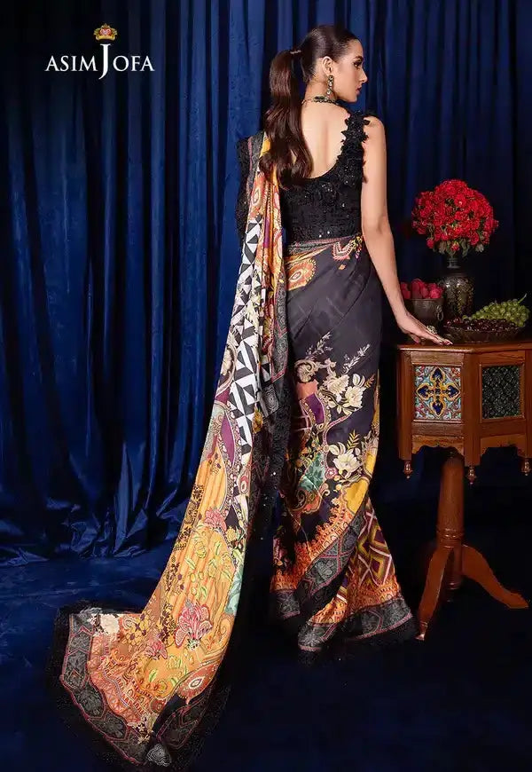 Asim Jofa | Bekhudi Luxury Chiffon 23 | AJBK-09 - Pakistani Designer Dress - by Asim Jofa | Type: Bridal - 100% Original at Saira Sultan