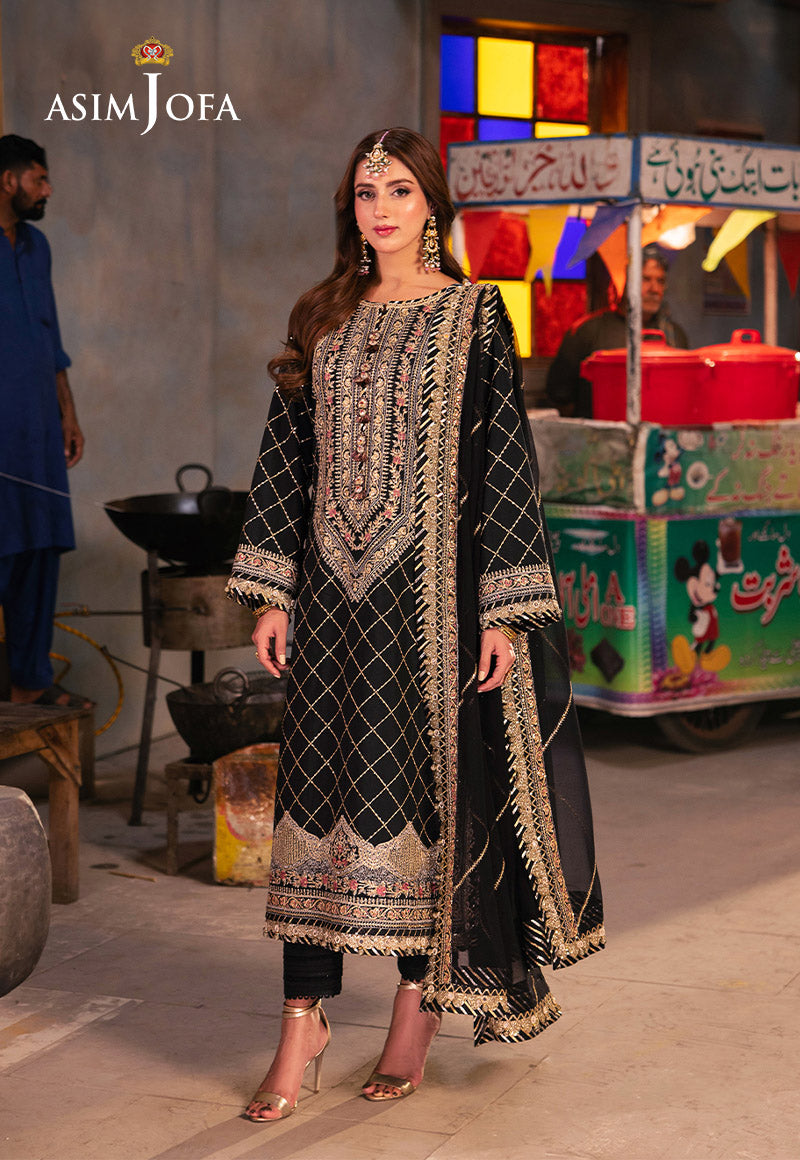 Asim Jofa | Chamkeli Formals 24 | AJKK-02 - Pakistani Designer Dress - by Asim Jofa | Type: Formal - 100% Original at Saira Sultan