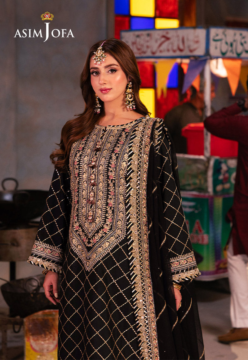 Asim Jofa | Chamkeli Formals 24 | AJKK-02 - Pakistani Designer Dress - by Asim Jofa | Type: Formal - 100% Original at Saira Sultan