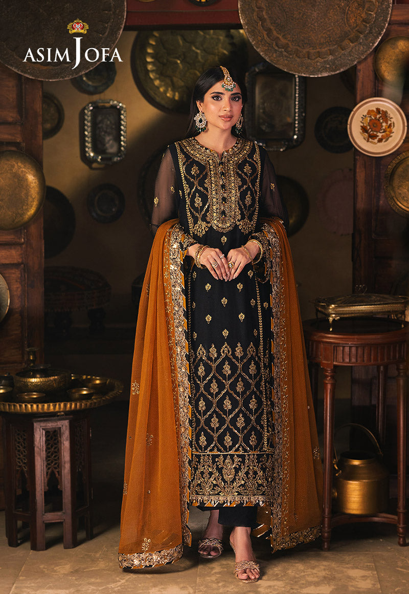 Asim Jofa | Chamkeli Formals 24 | AJKK-15 - Pakistani Designer Dress - by Asim Jofa | Type: Formal - 100% Original at Saira Sultan