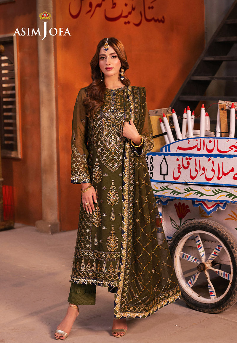 Asim Jofa | Chamkeli Formals 24 | AJKK-16 - Pakistani Designer Dress - by Asim Jofa | Type: Formal - 100% Original at Saira Sultan