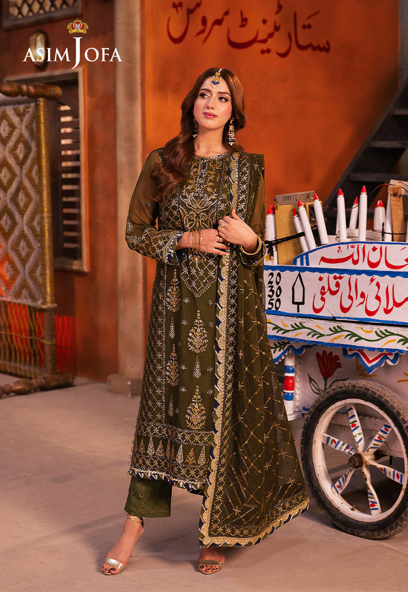 Asim Jofa | Chamkeli Formals 24 | AJKK-16 - Pakistani Designer Dress - by Asim Jofa | Type: Formal - 100% Original at Saira Sultan
