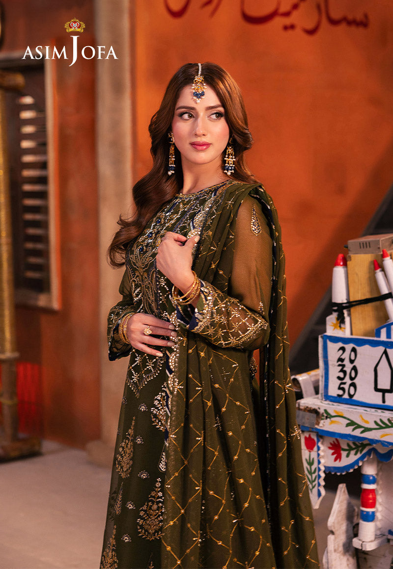 Asim Jofa | Chamkeli Formals 24 | AJKK-16 - Pakistani Designer Dress - by Asim Jofa | Type: Formal - 100% Original at Saira Sultan