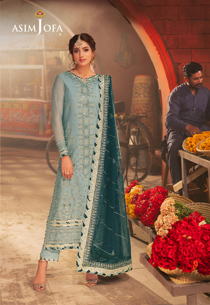 Asim Jofa | Chamkeli Formals 24 | AJKK-17 - Pakistani Designer Dress - by Asim Jofa | Type: Formal - 100% Original at Saira Sultan