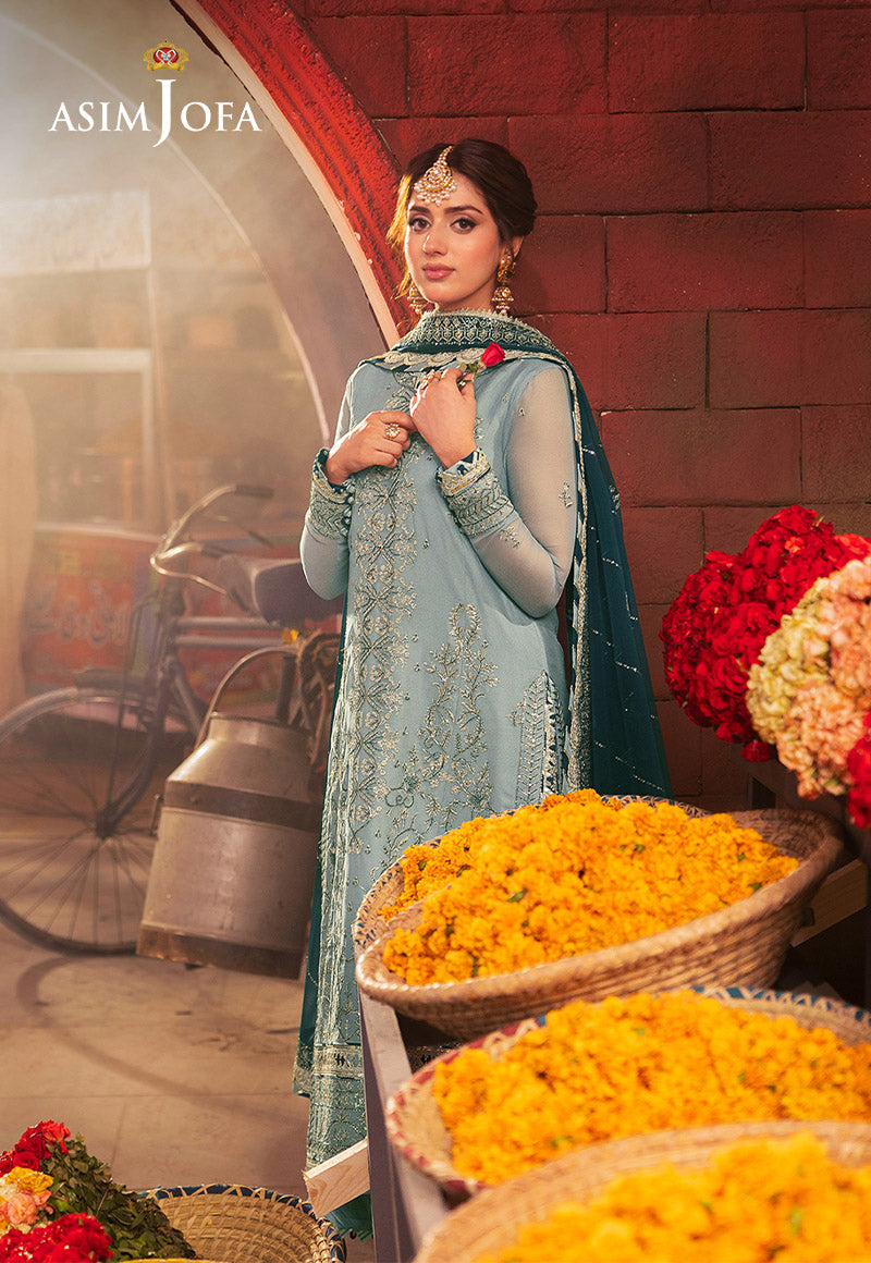 Asim Jofa | Chamkeli Formals 24 | AJKK-17 - Pakistani Designer Dress - by Asim Jofa | Type: Formal - 100% Original at Saira Sultan