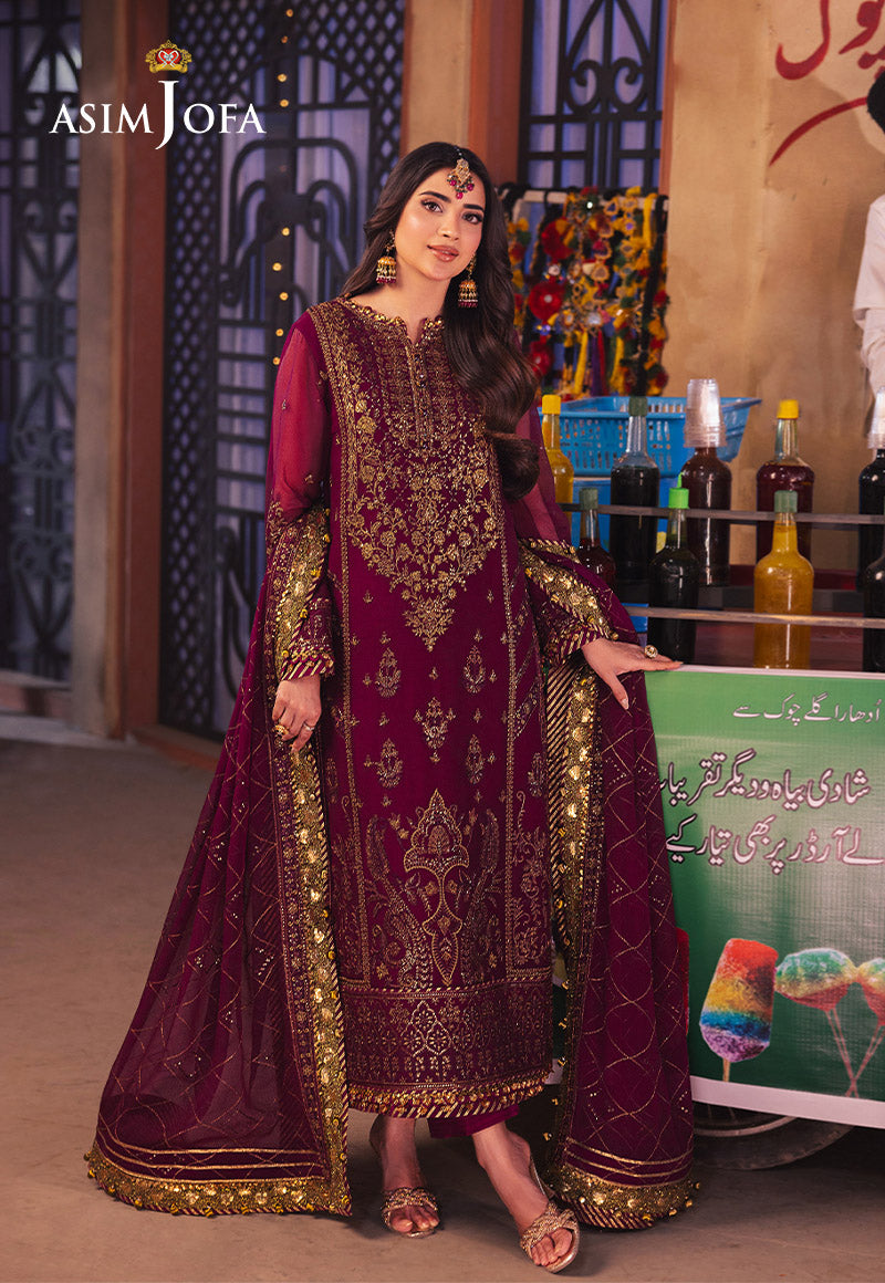 Asim Jofa | Chamkeli Formals 24 | AJKK-18 - Pakistani Designer Dress - by Asim Jofa | Type: Formal - 100% Original at Saira Sultan