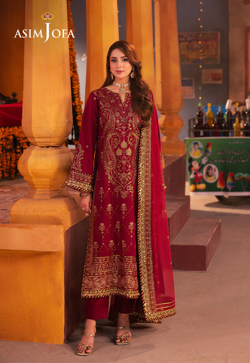 Asim Jofa | Chamkeli Formals 24 | AJKK-19 - Pakistani Designer Dress - by Asim Jofa | Type: Formal - 100% Original at Saira Sultan