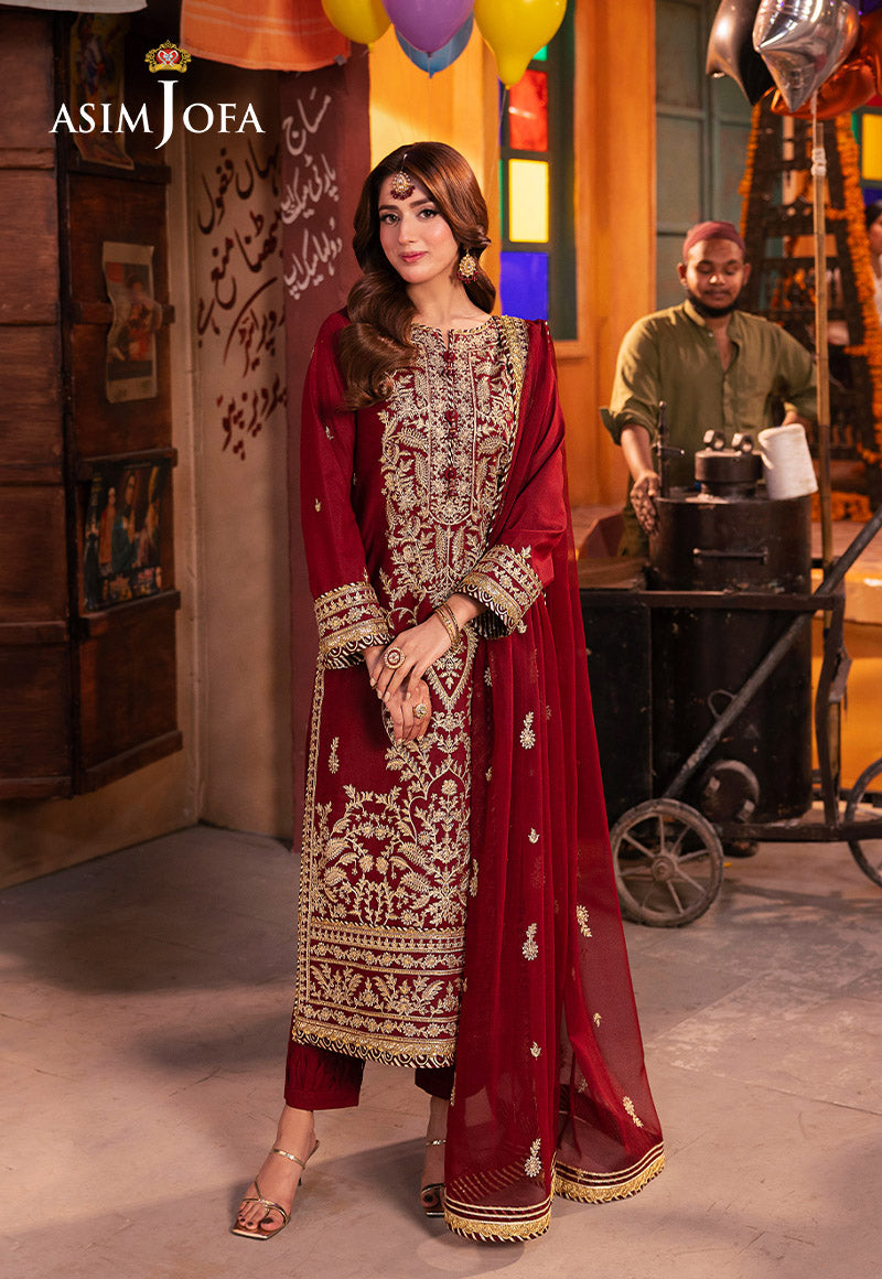 Asim Jofa | Chamkeli Formals 24 | AJKK-20 - Pakistani Designer Dress - by Asim Jofa | Type: Formal - 100% Original at Saira Sultan