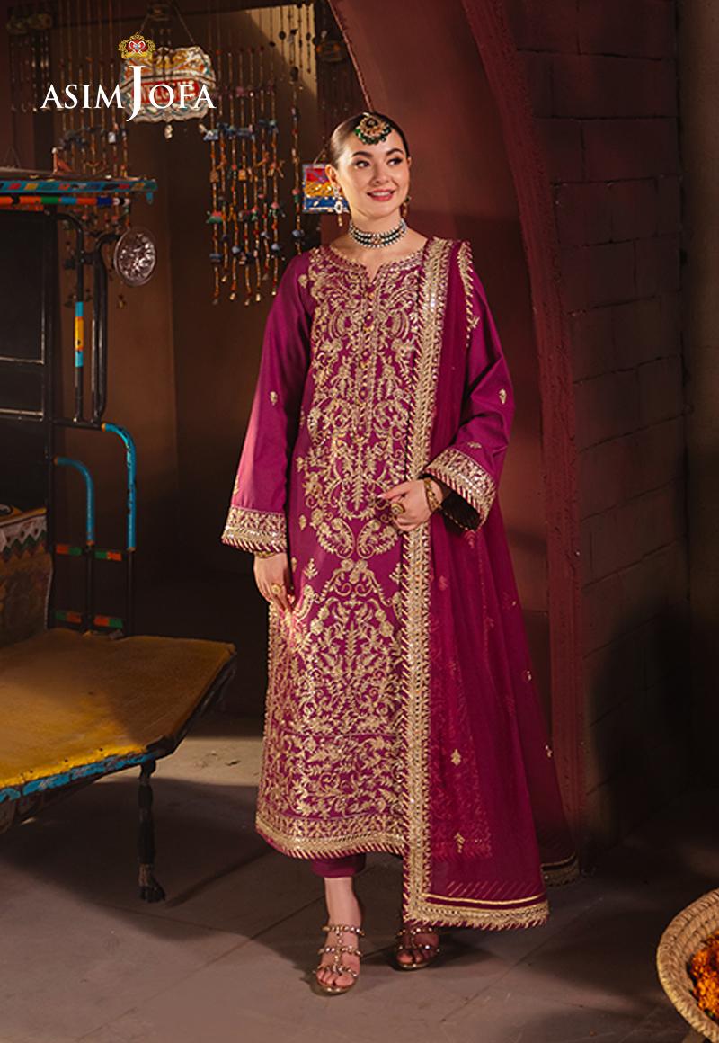 Asim Jofa | Chamkeli Formals 24 | AJKK-21 - Pakistani Designer Dress - by Asim Jofa | Type: Formal - 100% Original at Saira Sultan