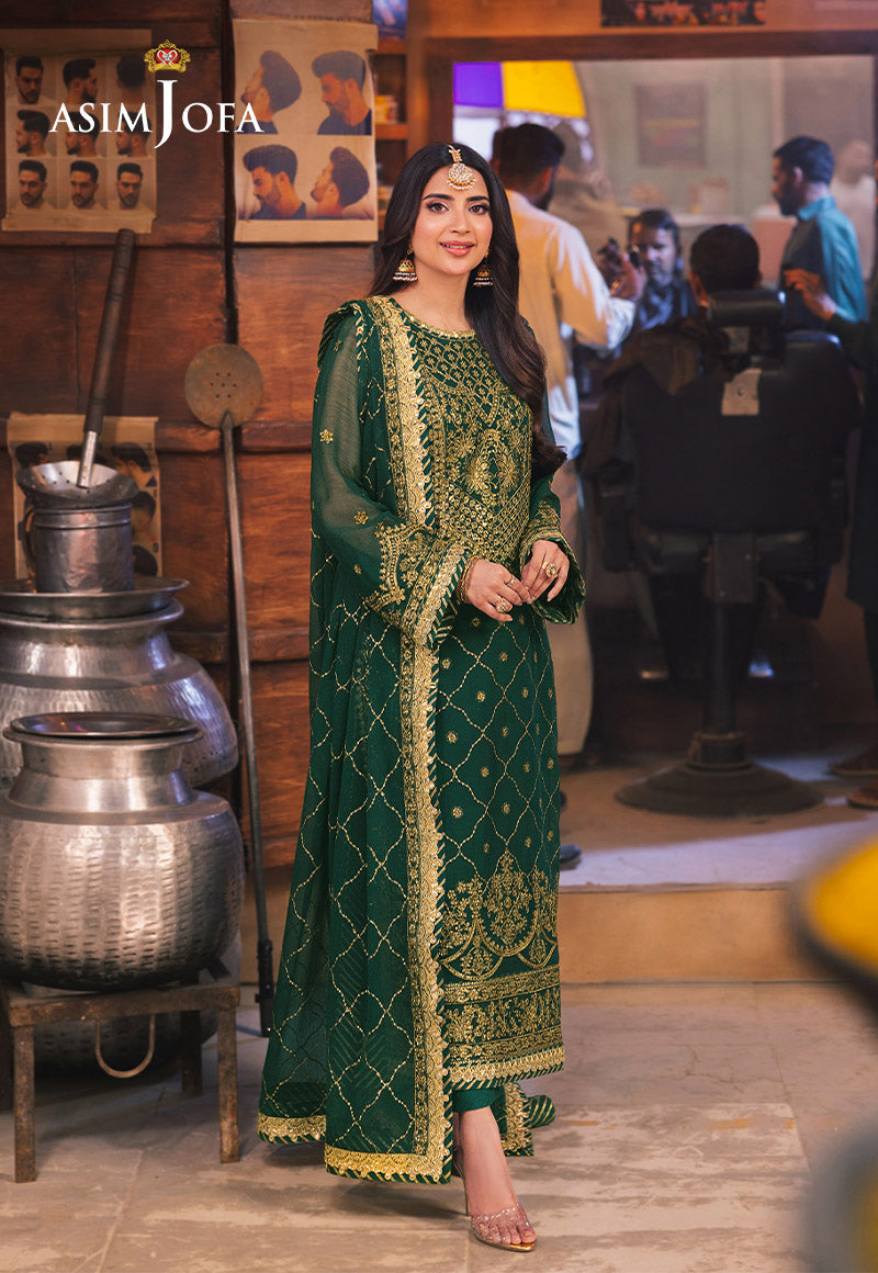Asim Jofa | Chamkeli Formals 24 | AJKK-22 - Pakistani Designer Dress - by Asim Jofa | Type: Formal - 100% Original at Saira Sultan