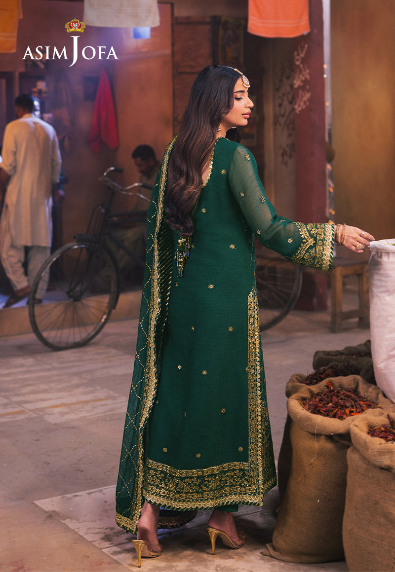 Asim Jofa | Chamkeli Formals 24 | AJKK-22 - Pakistani Designer Dress - by Asim Jofa | Type: Formal - 100% Original at Saira Sultan