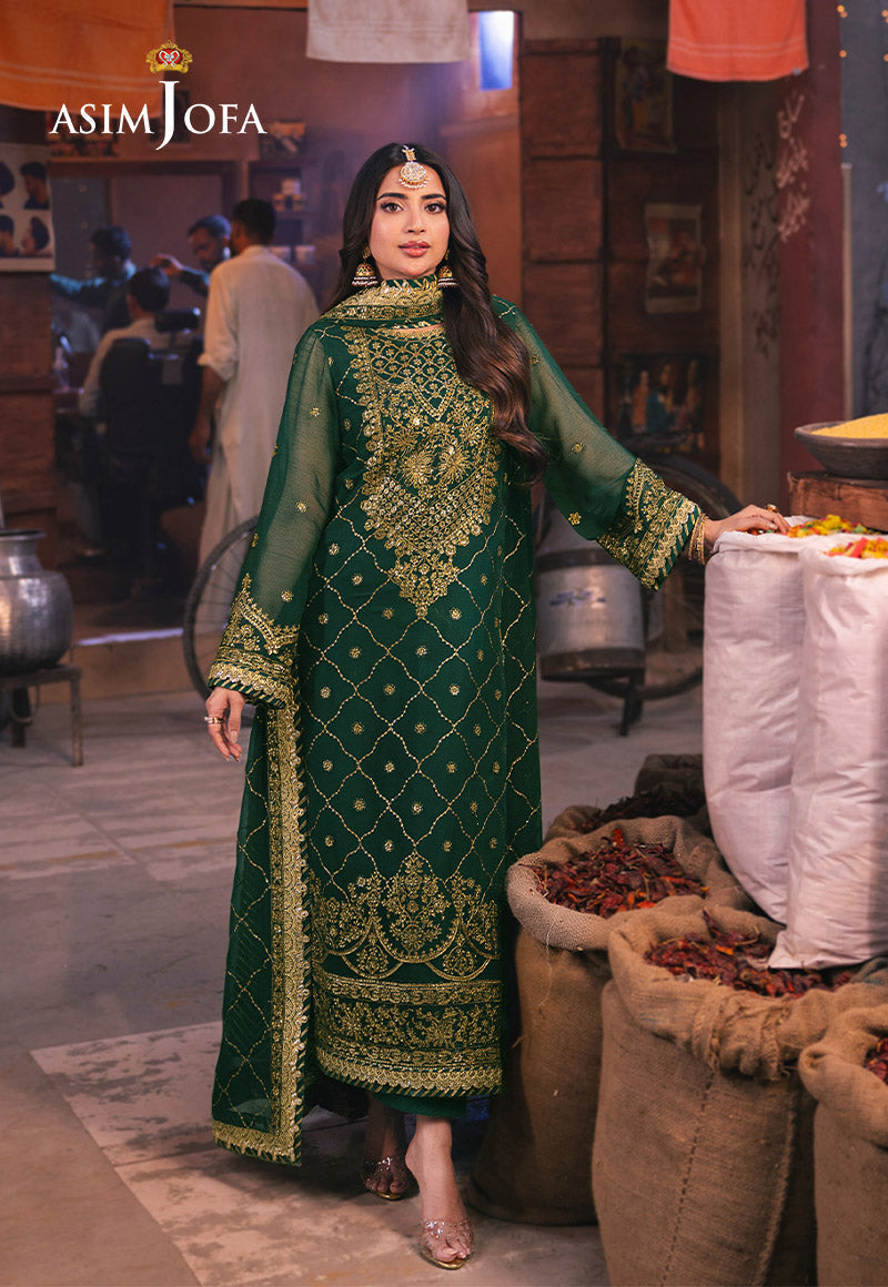 Asim Jofa | Chamkeli Formals 24 | AJKK-22 - Pakistani Designer Dress - by Asim Jofa | Type: Formal - 100% Original at Saira Sultan